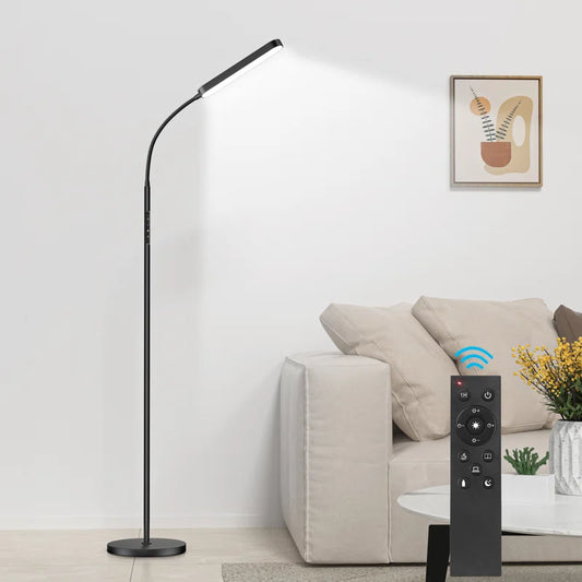Dwayne 68.5'' Dimmable LED Task/Reading Floor Lamp with Remote & Touch Control