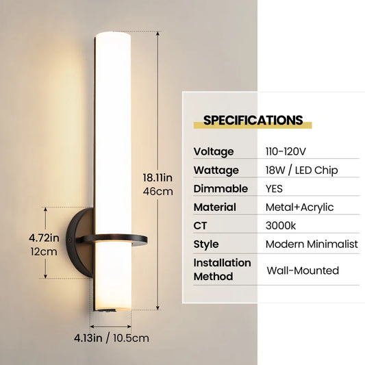 Boscobel LED Wallchiere Dimmable Wall Sconce