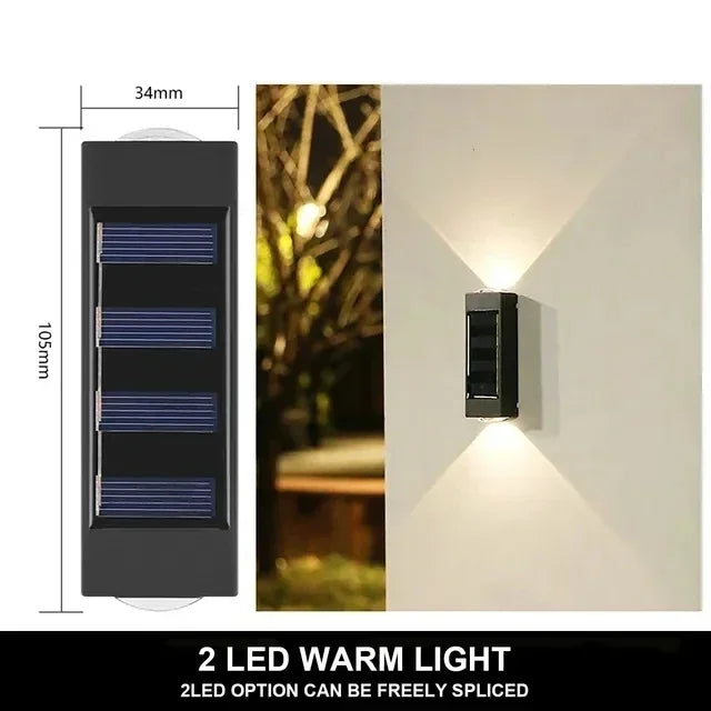 Solar Outdoor Wall Light