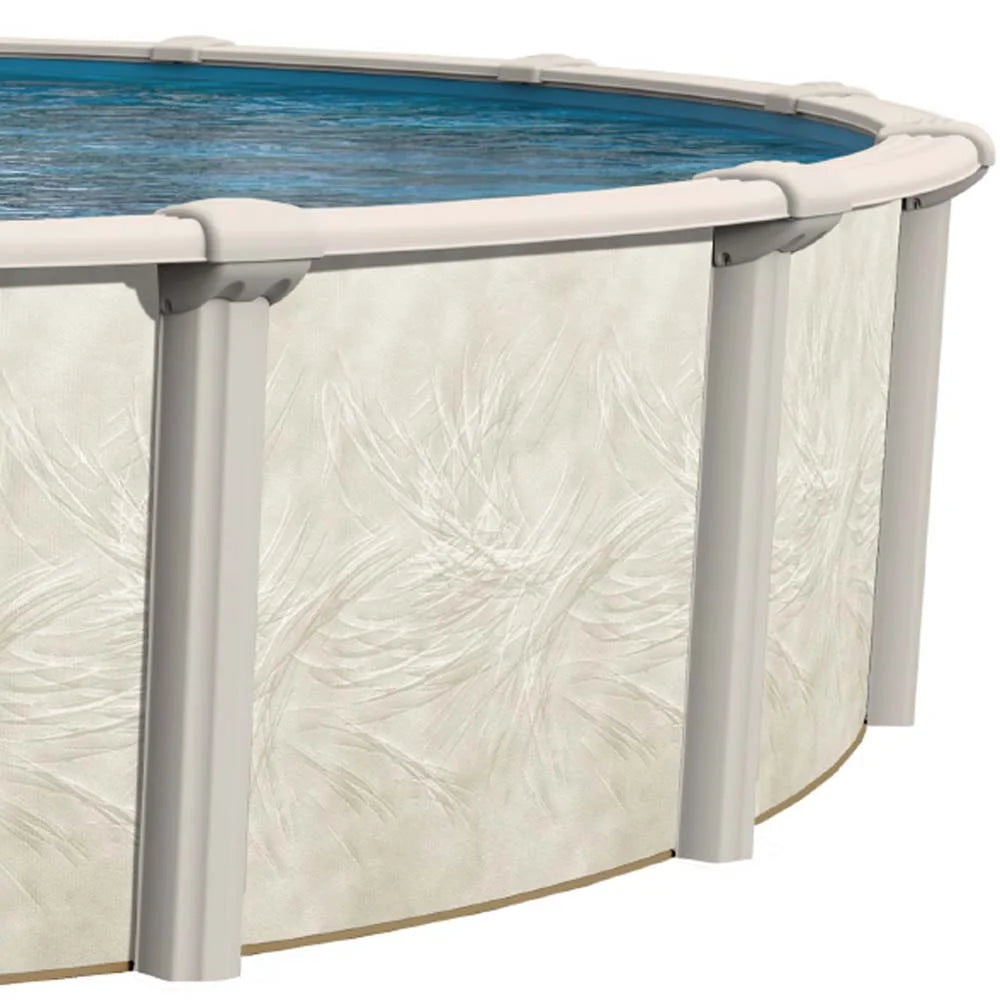 Fallston 21' round 52" Wall Above-Ground Swimming Pool, Full Start-Up Kit