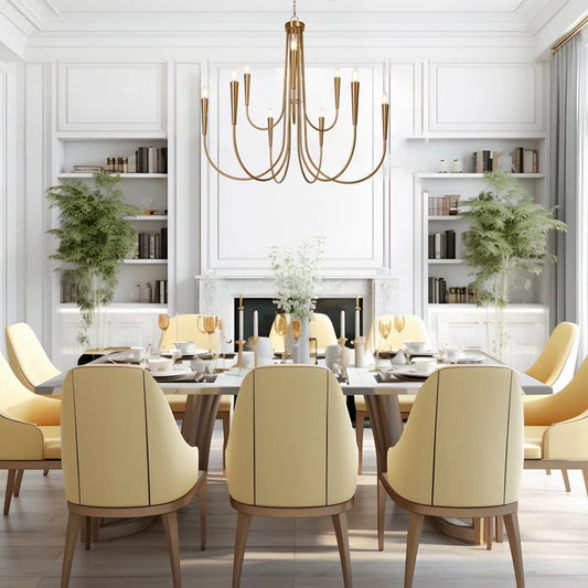 Otho 9 - Light Oversize 41In Candle Style Classic Chandelier UL Certified