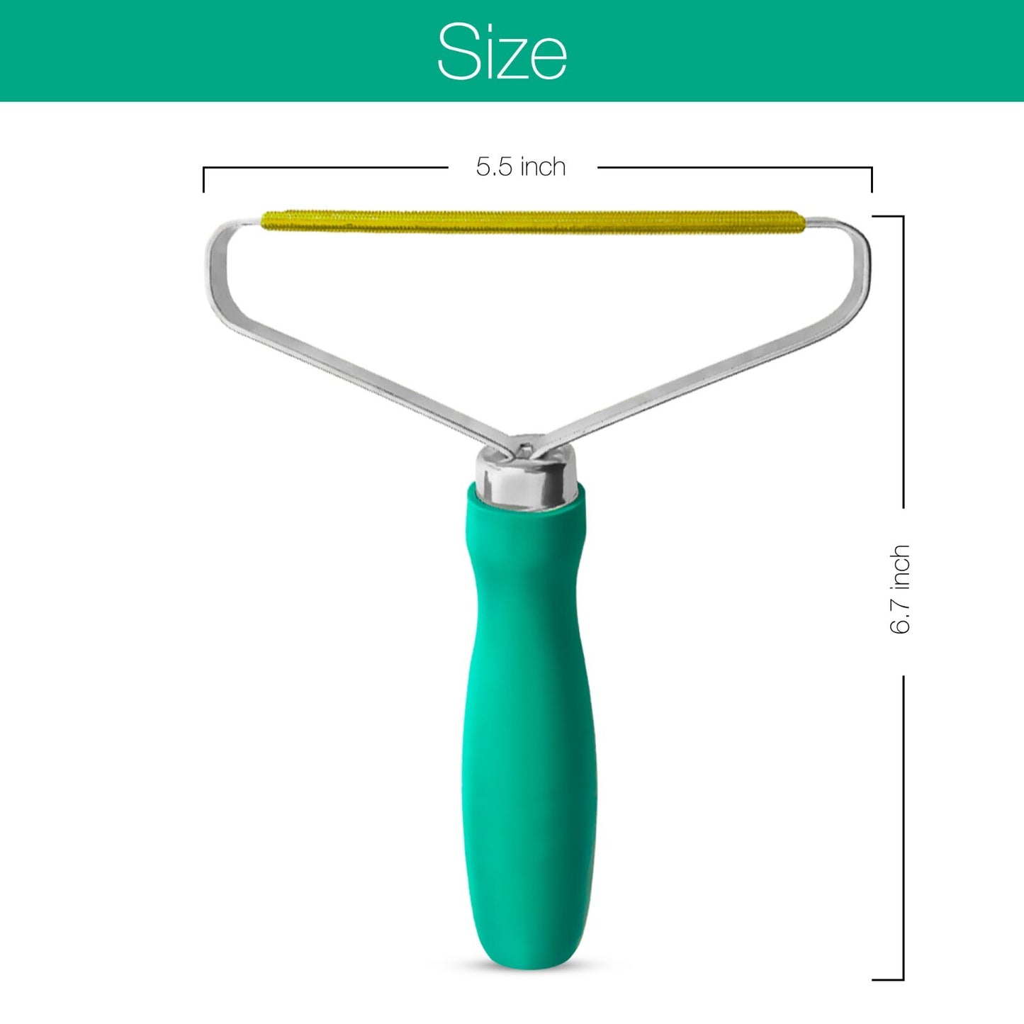 Reusable Pet Hair Remover for Carpet & Furniture Lint Remover Cat Hair Remover