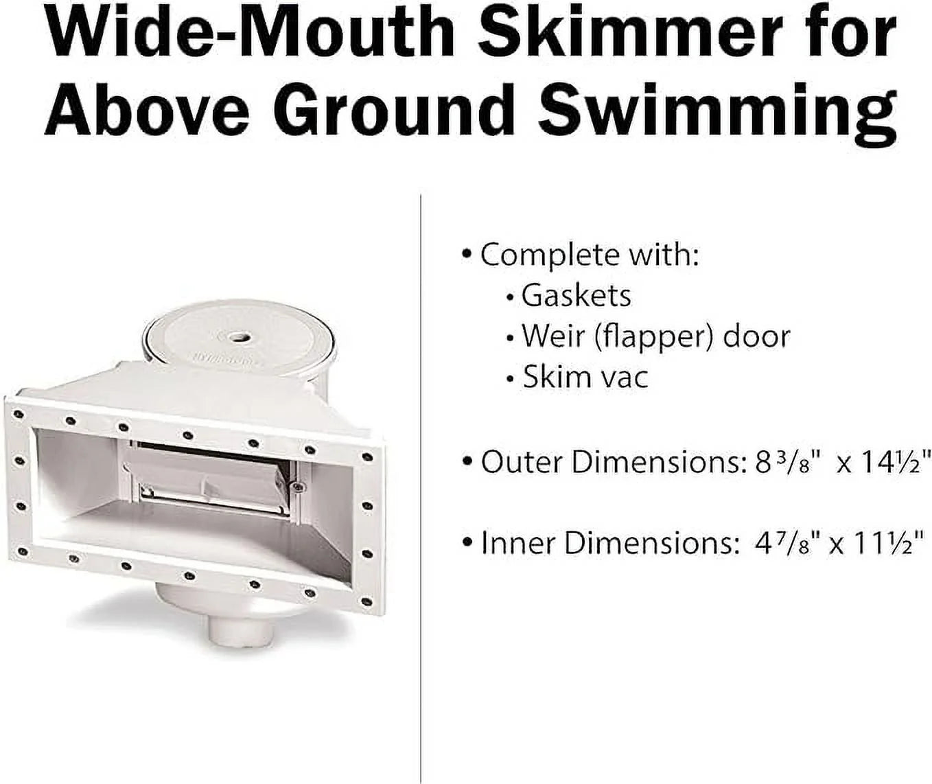 Fallston 21' round 52" Wall Above-Ground Swimming Pool, Full Start-Up Kit