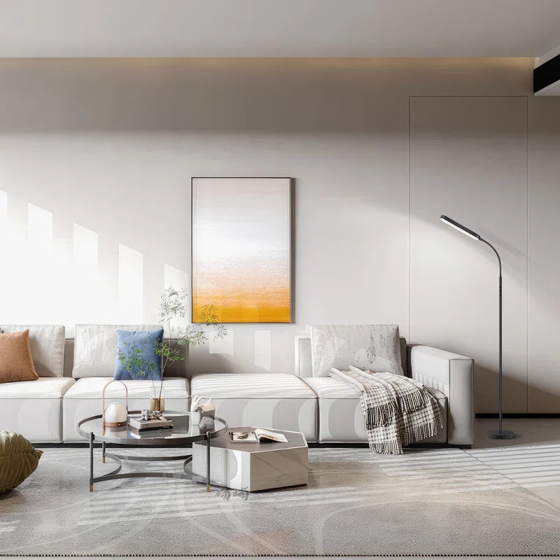 Dwayne 68.5'' Dimmable LED Task/Reading Floor Lamp with Remote & Touch Control