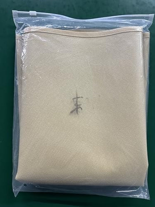 FLASLD Fireproof Fireplace Mat 32×60Inch Half round Hearth Rug Protects Floors