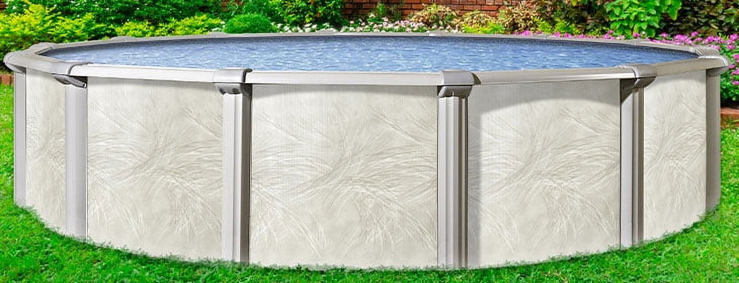 Fallston 21' round 52" Wall Above-Ground Swimming Pool, Full Start-Up Kit