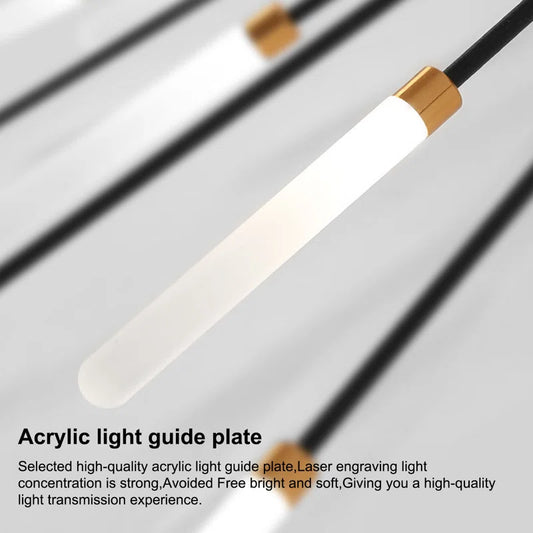 Hanranhanmodern LED Ceiling Light,42-Light Heads Flower Shape Ceiling Lights,Living Room Light Fixtures