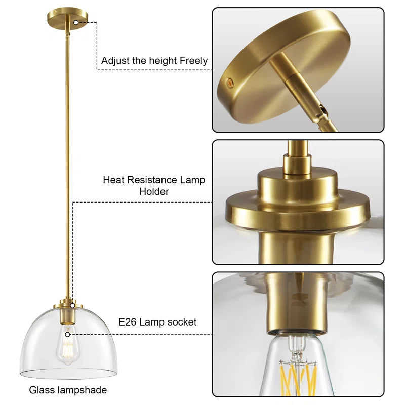 Abaigh 1 - Light Kitchen Island Pendant