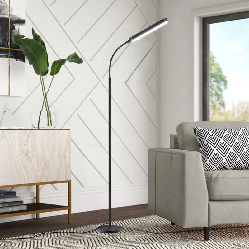 Dwayne 68.5'' Dimmable LED Task/Reading Floor Lamp with Remote & Touch Control
