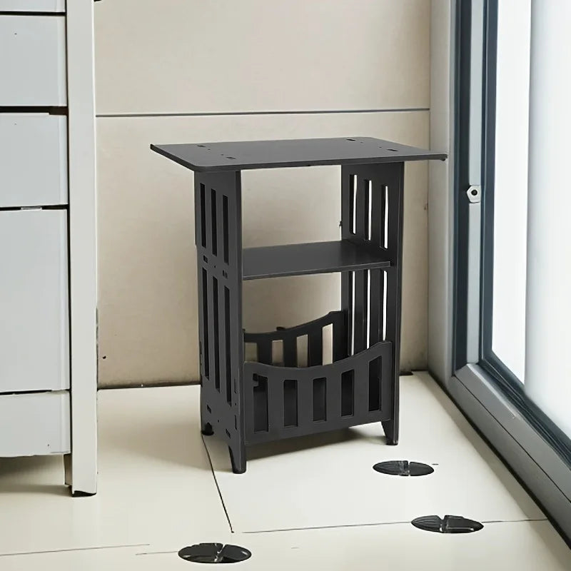 Modern Square Bedside End Table