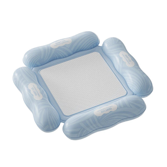 Inflatable Kids Pool Float with Mesh Bottom