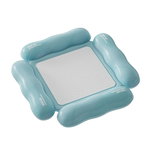 Inflatable Kids Pool Float with Mesh Bottom