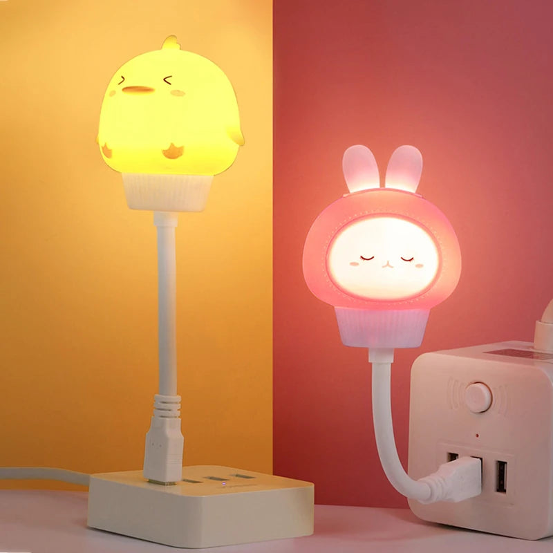 Cute Cartoon LED Night Light