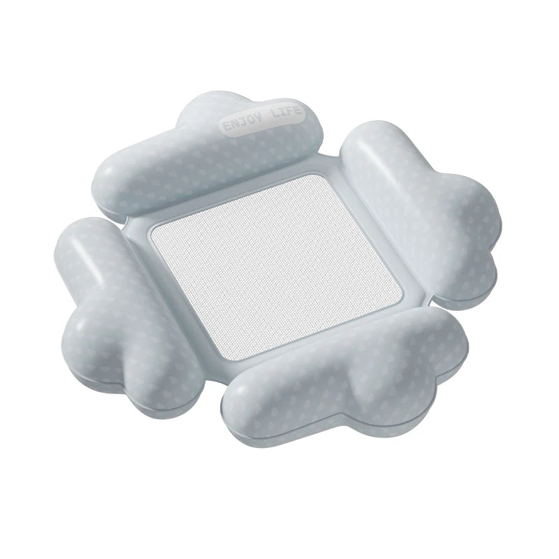 Inflatable Kids Pool Float with Mesh Bottom