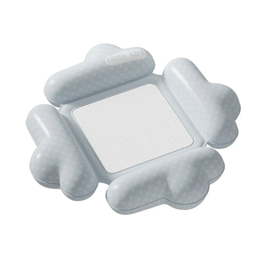 Inflatable Kids Pool Float with Mesh Bottom