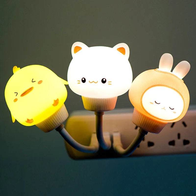 Cute Cartoon LED Night Light