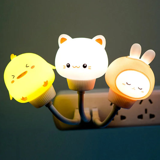 Cute Cartoon LED Night Light