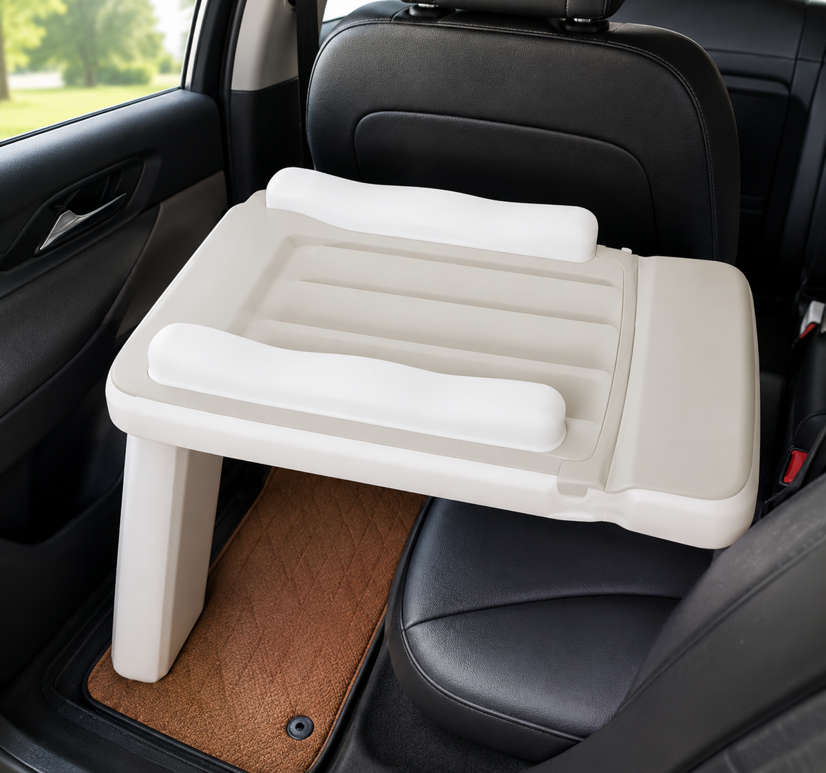 Inflatable Kids Car Travel Bed
