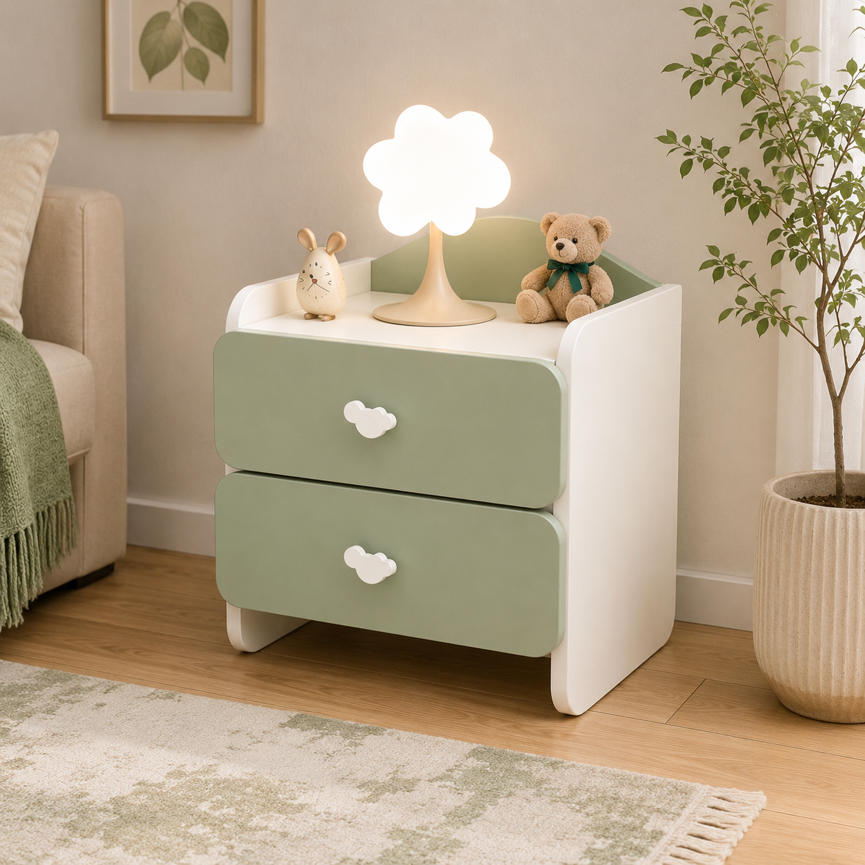 Modern Mini Bedside Table