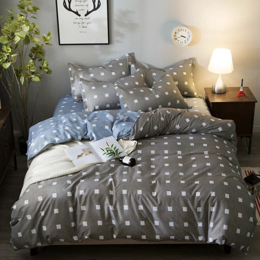 4-Piece Brushed Microfiber Bedding Set