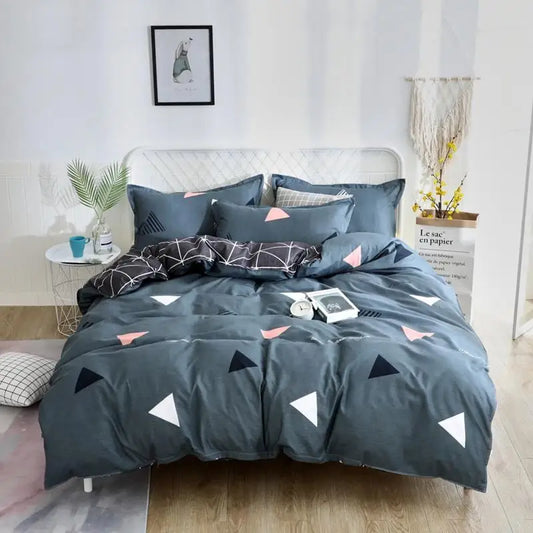 4-Piece Brushed Microfiber Bedding Set