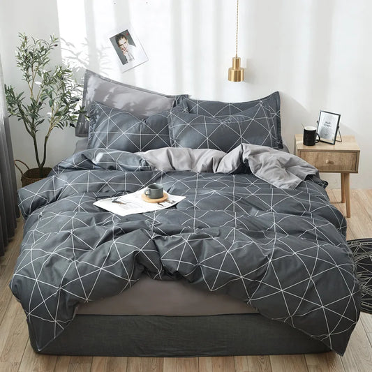 4-Piece Brushed Microfiber Bedding Set