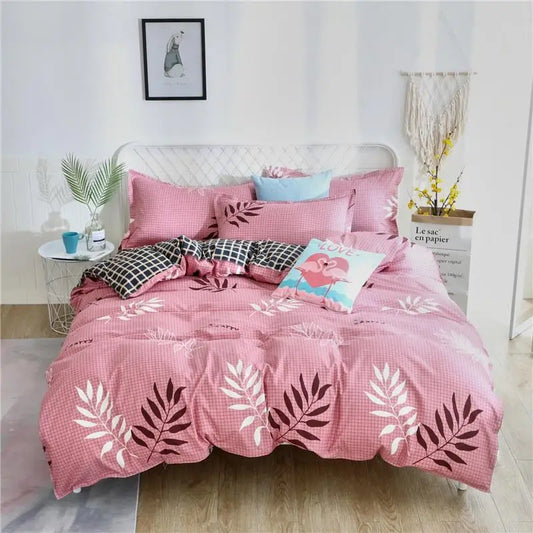 4-Piece Brushed Microfiber Bedding Set