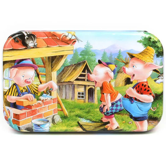 60-Piece Wooden Jigsaw Puzzle Set