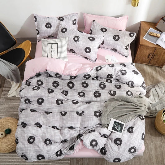 4-Piece Brushed Microfiber Bedding Set