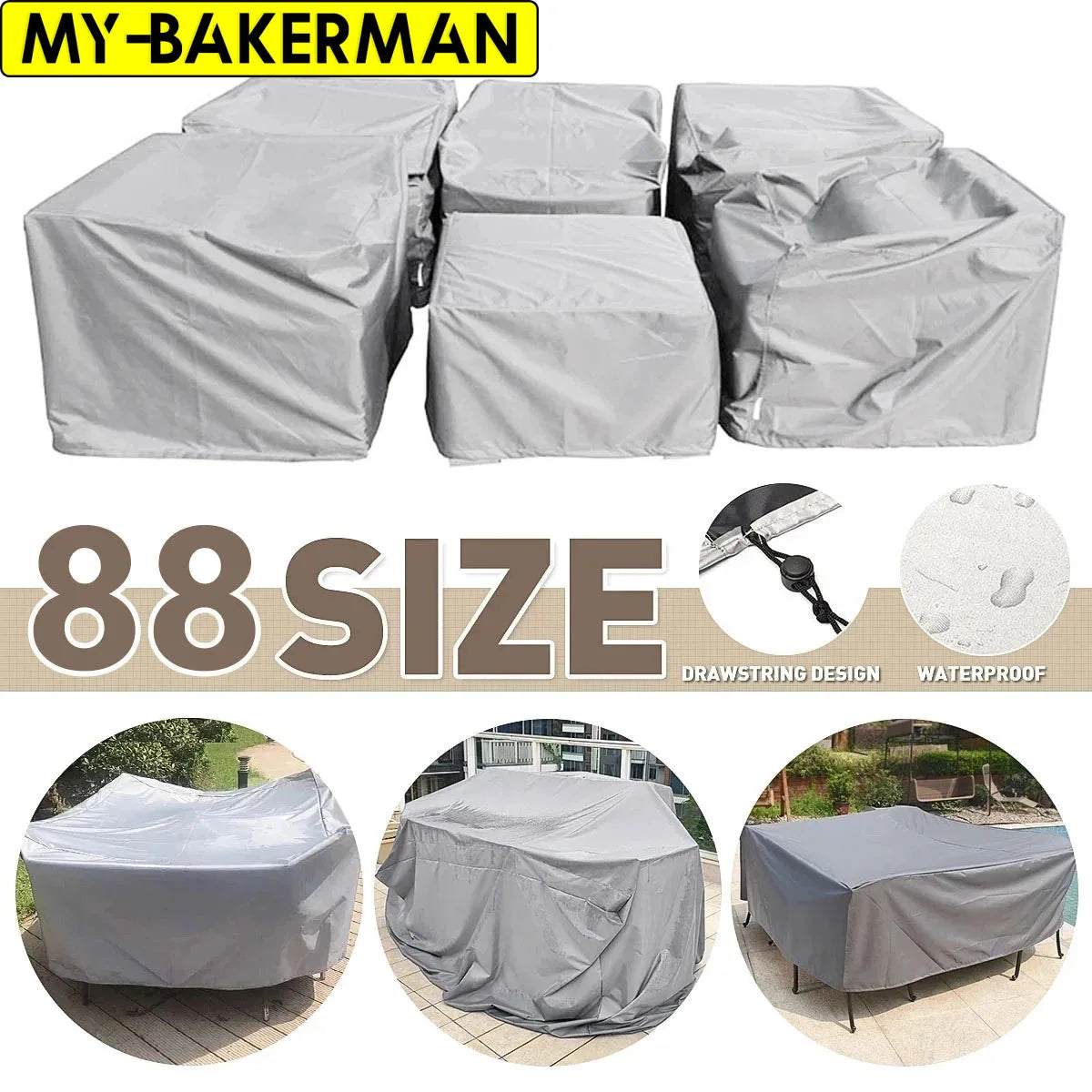 Waterproof Patio Furniture Cover