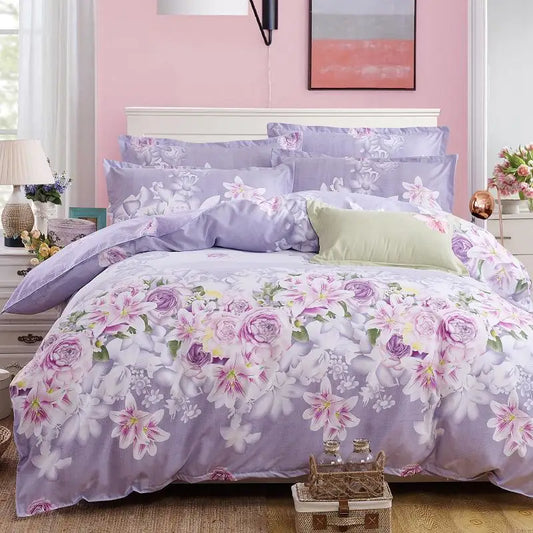 4-Piece Brushed Microfiber Bedding Set