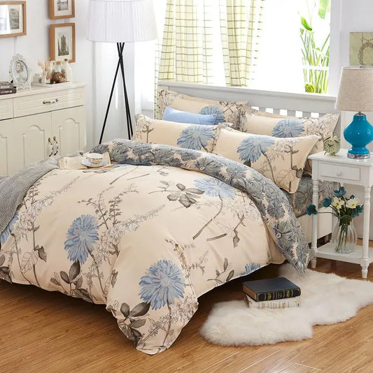 4-Piece Brushed Microfiber Bedding Set