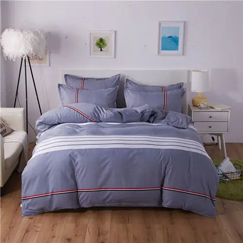 4-Piece Brushed Microfiber Bedding Set
