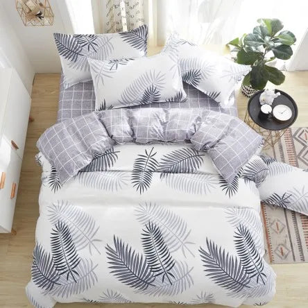 4-Piece Brushed Microfiber Bedding Set