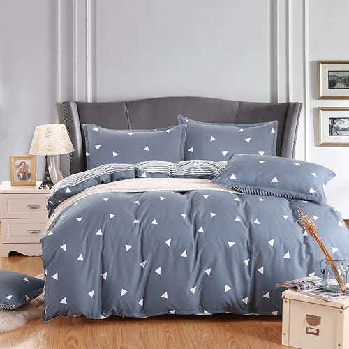 4-Piece Brushed Microfiber Bedding Set