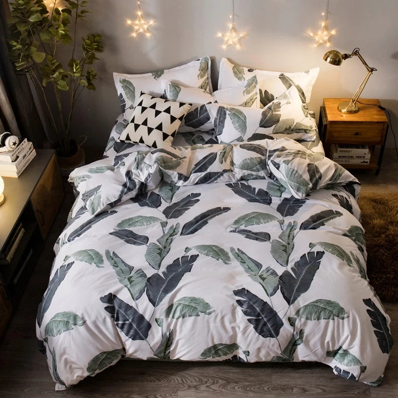 4-Piece Brushed Microfiber Bedding Set