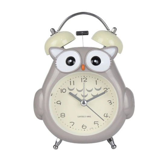 Silent Glowing Bedside Clock for Kids' Bedroom & Study