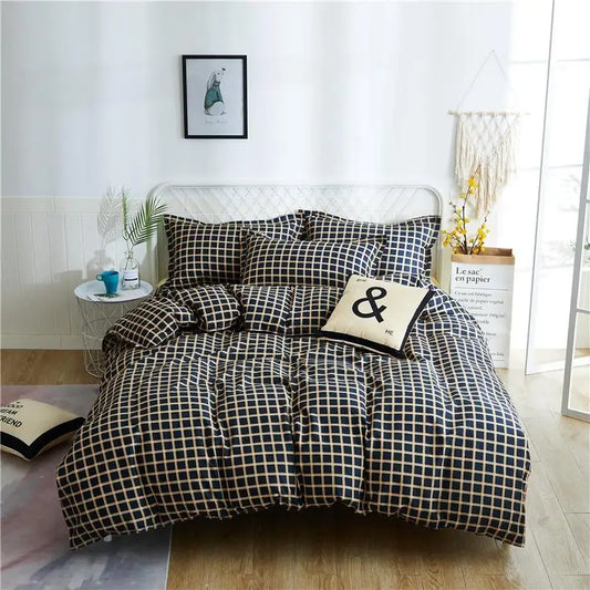 4-Piece Brushed Microfiber Bedding Set