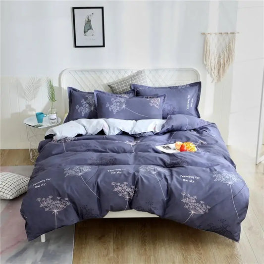 4-Piece Brushed Microfiber Bedding Set