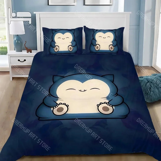 Cartoon Bedding with Matching Pillowcase