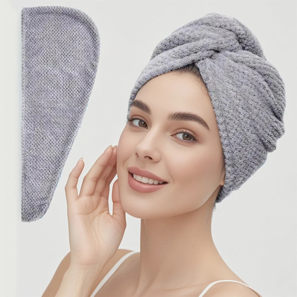 Super Absorbent Hair Towel Wrap