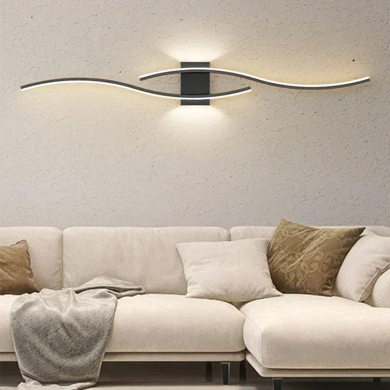 Dimmable Aluminium Wall Light for Bedroom & Living Room