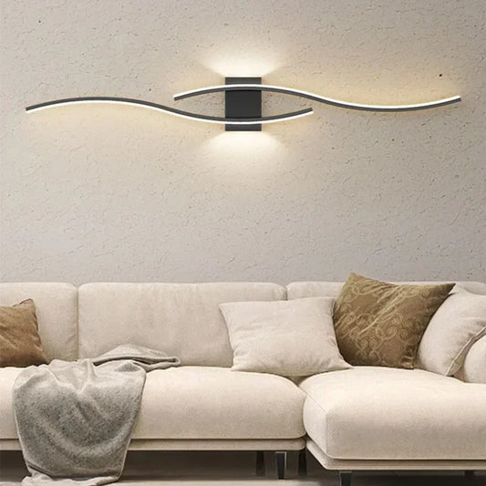 Dimmable Aluminium Wall Light for Bedroom & Living Room