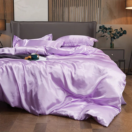 Luxury Jacquard Microfiber Duvet Cover Set