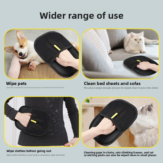 Pet Hair Removal Grooming Glove