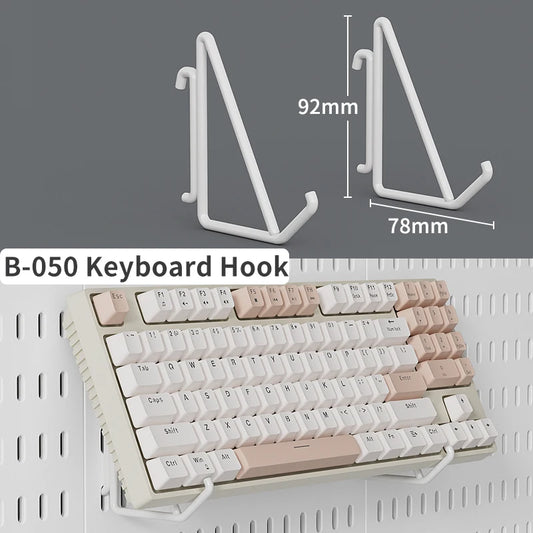 Desktop Pegboard Storage Organizer Kit