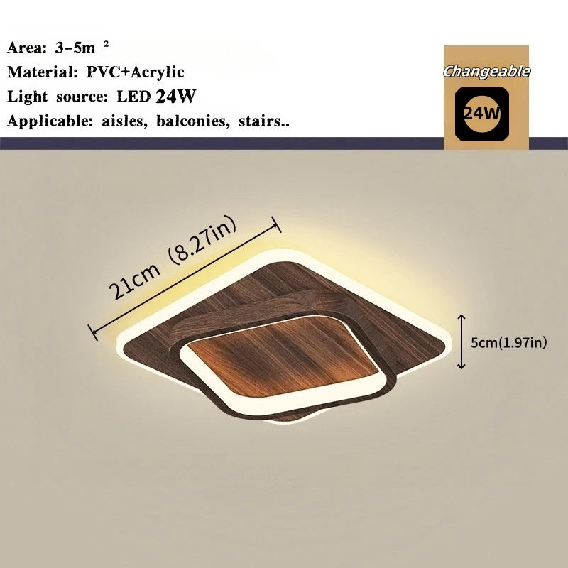 Modern Japanese LED Ceiling Light