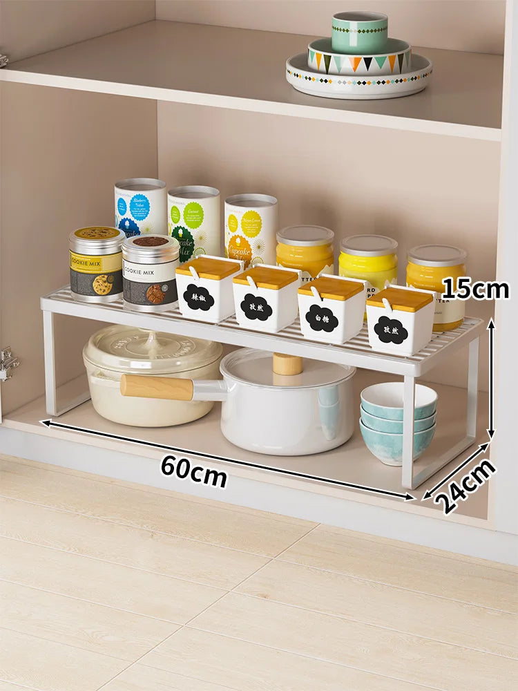 Multi-Layer Kitchen Countertop Storage Rack