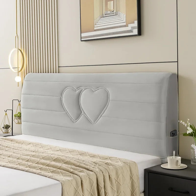 All-Inclusive Velvet Headboard Cover