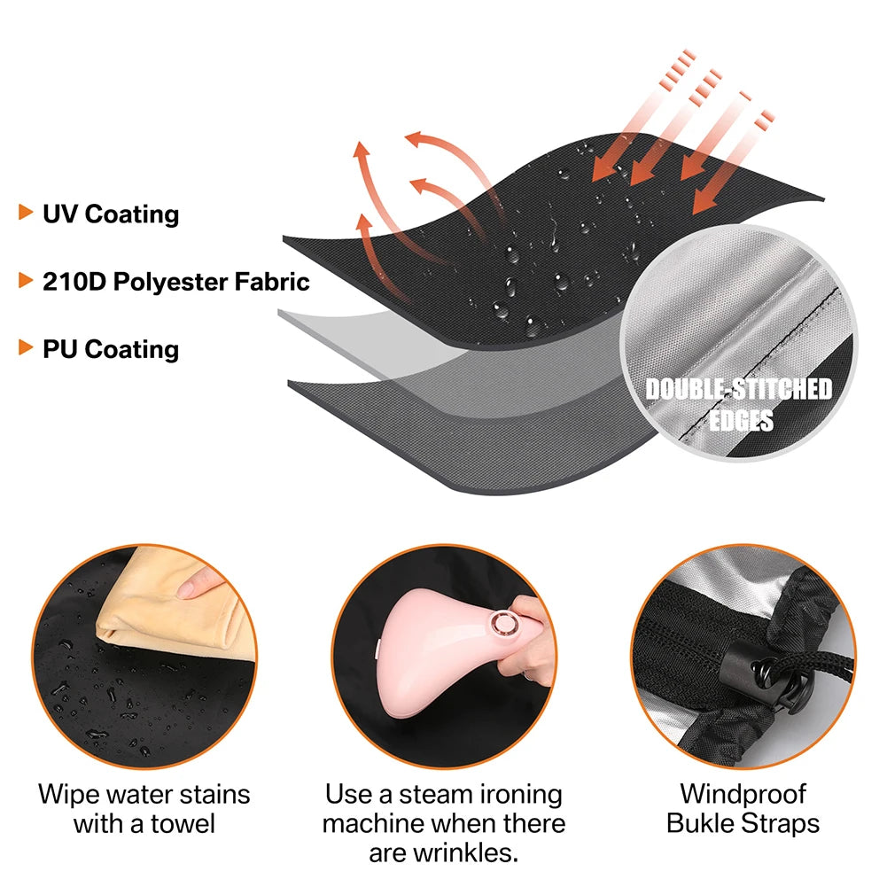 Waterproof Hanging Egg Chair Cover with Zipper